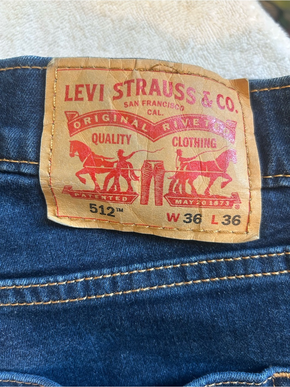 Levi's Men 512 Slim Taper Jeans - Blue